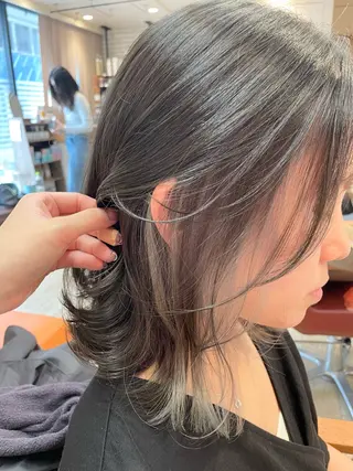 ミディアム カラー ✨横須賀髪質改善✨️ 加藤 百音のヘアスタイル