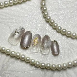 ネイル ⭐︎休業中の練習⭐︎ JNA認定講師髙橋のネイルデザイン