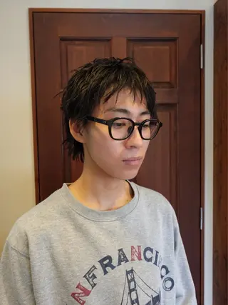 ショート RECHE所属・YUURI カットモデルのヘアスタイル