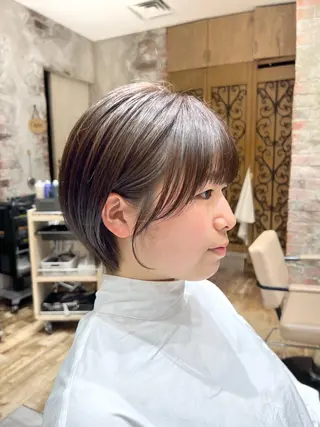 ショート 💍新宿ショート 💍岩田莉奈のヘアスタイル