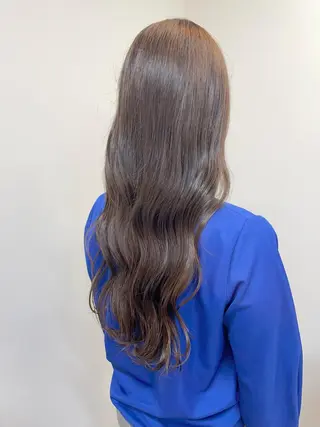 ロング カラー 顔まわり/インナー カラー/　syuriのヘアスタイル