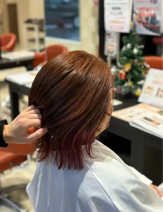 カラー 阿部 脩平のヘアスタイル