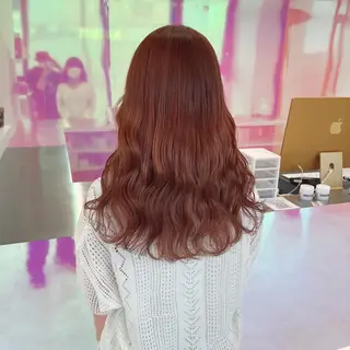 セミロング カラー ヘアアレンジ ブリーチなしの達人 🌈KAITOのヘアスタイル