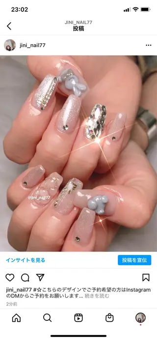 ネイル JINI NAIL所属・ジニ ネイルのネイルデザイン