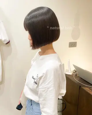 ミディアム 板谷みさき /艶ボブ/藤沢美容室のヘアスタイル