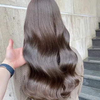 ロング カラー ヘアアレンジ 艶髪/髪質改善/ NATSUKI🍯のヘアスタイル