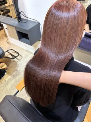 セミロング カラー olive For hair 池袋【オリーブフォーヘアー】所属・🍒艶髪カラー🍒 青木 瞳のヘアスタイル