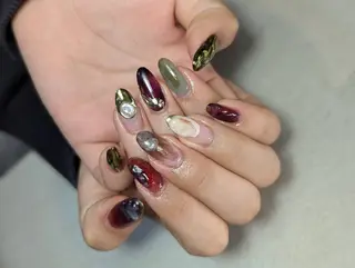 カラー Nailsalon BEeR。のネイルデザイン