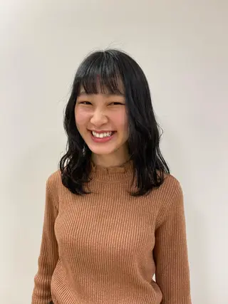 ミディアム レイヤー/ウルフ🤎 mayo.のヘアスタイル