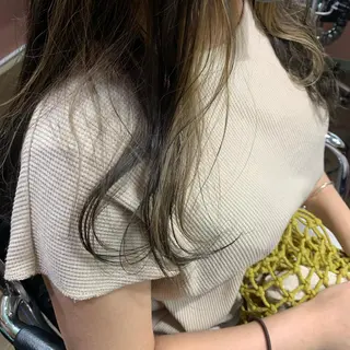 ロング カラー chouette/ 根本優希のヘアスタイル