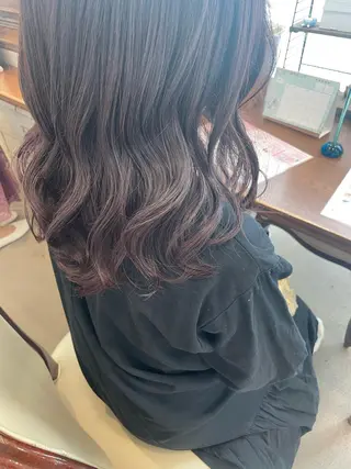 カラー 🍪ﾖｼｲﾊﾙﾈ🍪 ﾗﾍﾞﾝﾀﾞｰｶﾗｰのヘアスタイル