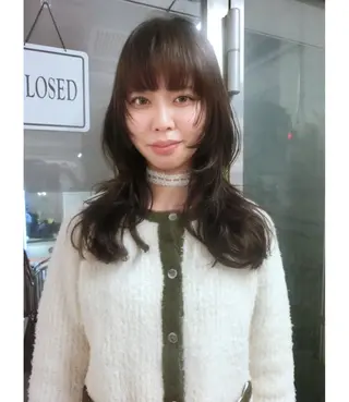 ロング ハッシュカット/ MAYAのヘアスタイル