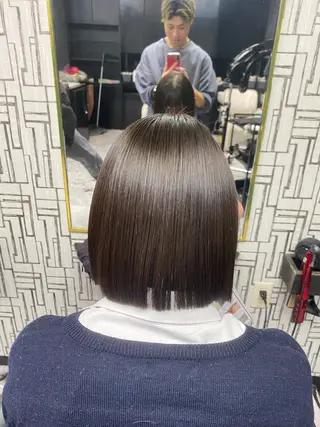 ミディアム 池田 亮雅のヘアスタイル
