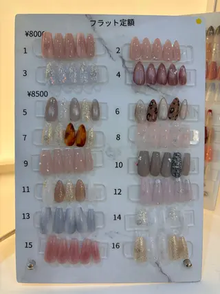 ネイル エルバイノリコ 岩崎のネイルデザイン