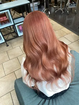 ロング ✨原宿ハイトーン ブリーチ職人菊池のヘアスタイル