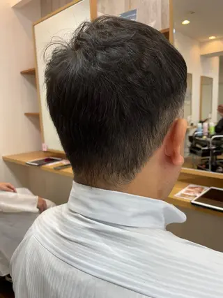 ショート メンズ 村田 淳のヘアスタイル