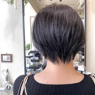 ショート カラー ヘアアレンジ 【ダメージレス施術】 【透明感】北村 拓也のヘアスタイル