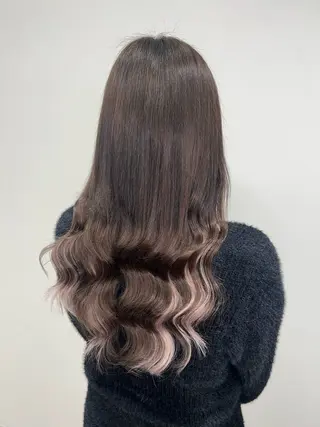 ロング カラー いろあそび所属・ショート/ウルフ カットモデル募集のヘアスタイル