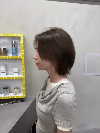 ショート カラー 誰よりも丁寧なカット 🍀小林輝のヘアスタイル