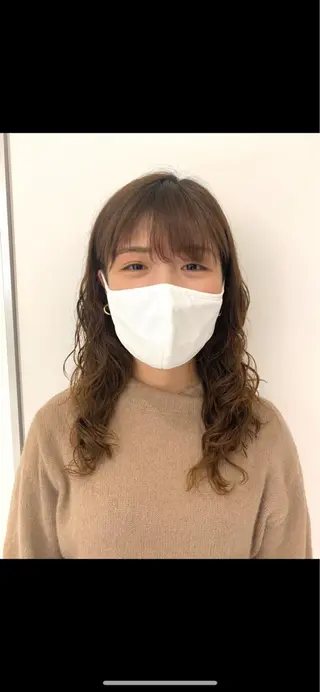 セミロング パーマ ❤️パーマ美容師✂︎ 井口美緒のヘアスタイル
