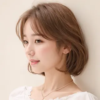 ミディアム NOBLE ノーブル【髪質改善】のヘアスタイル