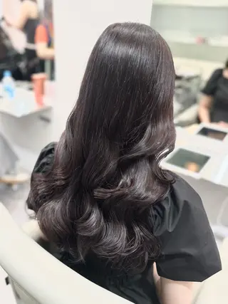 カラー YUZUKI艶カラー /似合わせ小顔カットのヘアスタイル