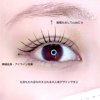 マツエク・マツパ GO TODAY 表参道Luce店所属・ラッシュリフト / eri🎀のマツエク・マツパデザイン