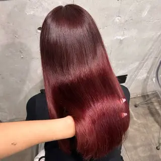 セミロング IS所属・横浜美容室/透明感 カラー/レイヤーのヘアスタイル