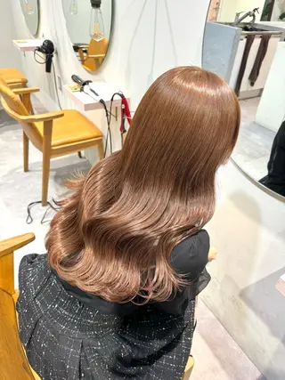 ロング カラー ayaka♡ 柔らかカラーのヘアスタイル