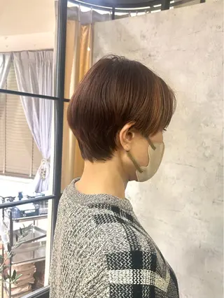ショート ボブレイヤー/ ブリーチ/miyuuのヘアスタイル