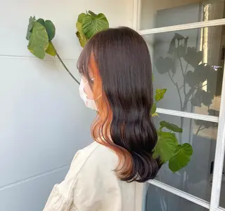 ロング たなか もえなのヘアスタイル