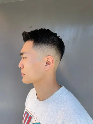 ショート メンズ FADE&LINE登戸店所属・🔥メンズ専門 美容師🔥 柳澤陵心のヘアスタイル