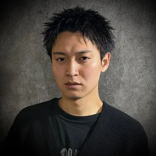 ショート メンズ スパイキーショート アメ村【戸兵吏駒】のヘアスタイル