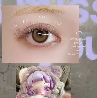 マツエク・マツパ Angelic Hira ♥🧸のマツエク・マツパデザイン