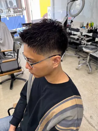 ショート メンズ メンズ専門サロン wokeのヘアスタイル