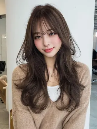 ロング 梅田 翔一朗のヘアスタイル