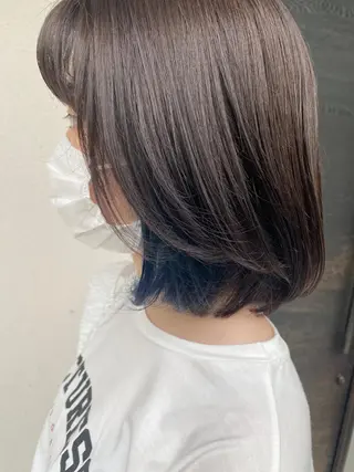 ミディアム Glare所属・髪質改善特化🫧 梶川　歩哉のヘアスタイル