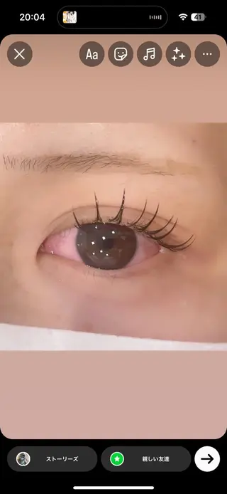 マツエク・マツパ chouchou .柏の葉🤍箭内海咲のマツエク・マツパデザイン