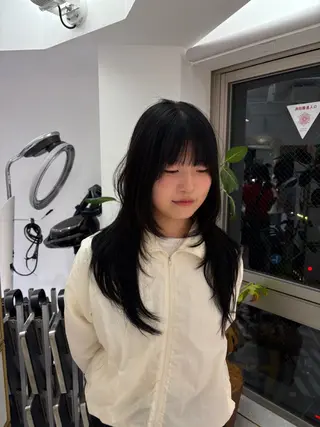 ロング レイヤーカット/瀬川 琴音のヘアスタイル