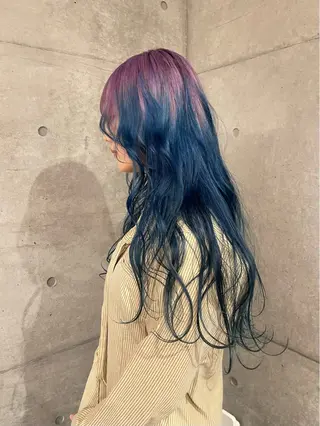 ロング カラー レイヤーカットとハイ トーン/HIROKIのヘアスタイル