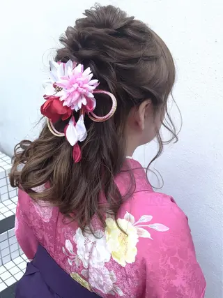 ヘアアレンジ SALOWIN三軒茶屋店所属・髪質改善/艶髪 やまなかのヘアスタイル