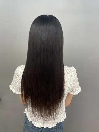 ロング 田中 蓮華のヘアスタイル