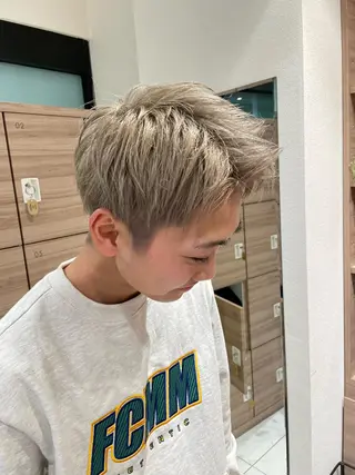 カラー メンズ ✨武内凌太✨ 複雑履歴/ムラ修正のヘアスタイル