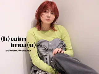 ミディアム カラー (h)wim ウィムのヘアスタイル