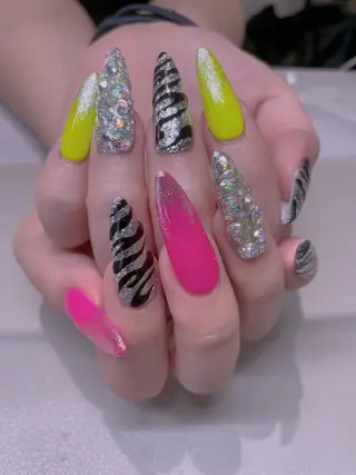 ネイル 長さだし専門店 M2 rikaのネイルデザイン