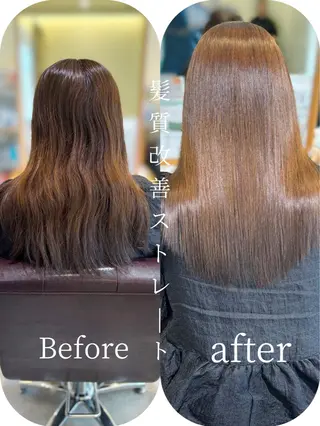 ロング パーマ BLENDby happiness所属・KAORU/絹髪 /髪質改善/奈良のヘアスタイル