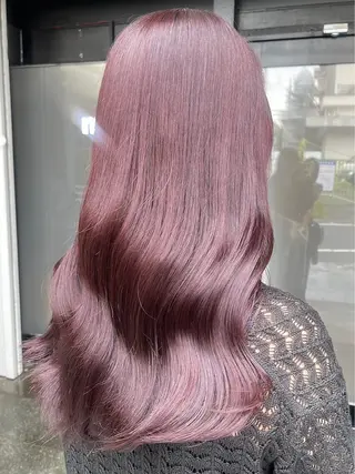 ロング ハイトーン/韓国風/ 艶髪/吉祥寺のヘアスタイル