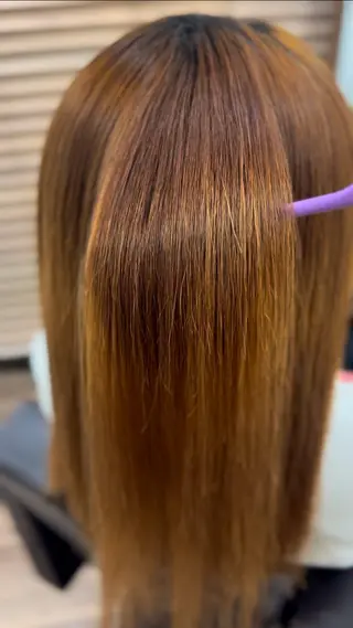 ミディアム GO TODAY SHAiRE SALON所属・美髪矯正/ LISAのヘアスタイル