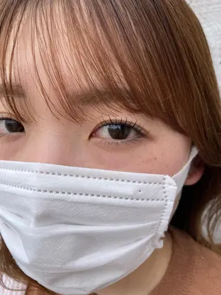 ミディアム ヘアアレンジ キッズ ネイル マツエク・マツパ アイブロウ 𓊆ᶠᵉᵉʸ𓊇 ᶜᴴᴵᴴᴬᴿᵁのマツエク・マツパデザイン