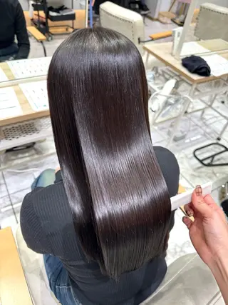 セミロング カラー 学生人気no.1 🦋ナツミのヘアスタイル